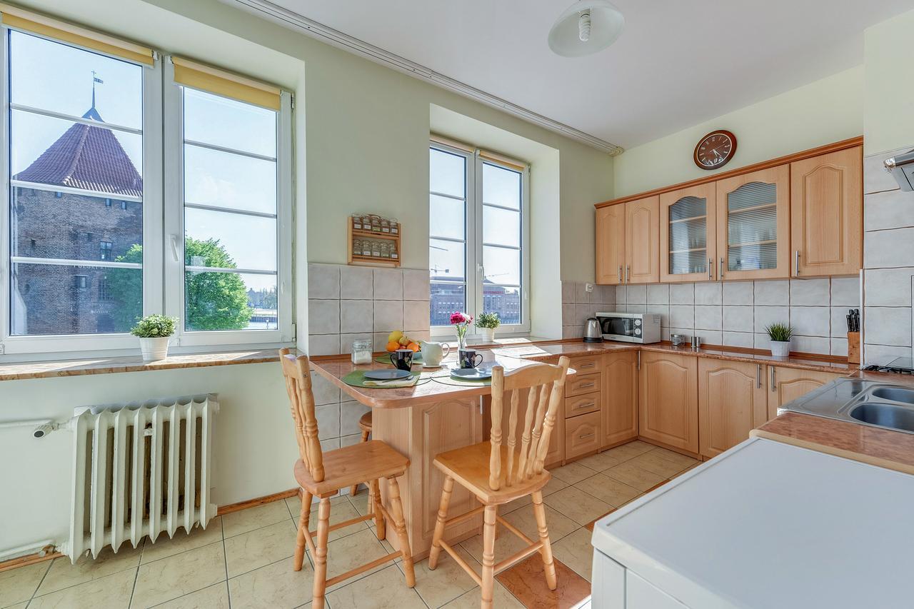 Apartments By The River - Gdansk Old Town By Noclegi Renters المظهر الخارجي الصورة